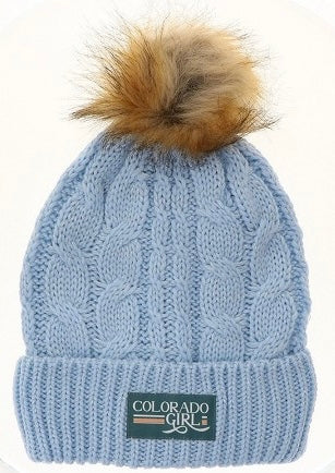 Colorado Girl Frosted Beanie