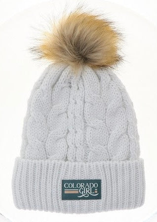 Colorado Girl Frosted Beanie