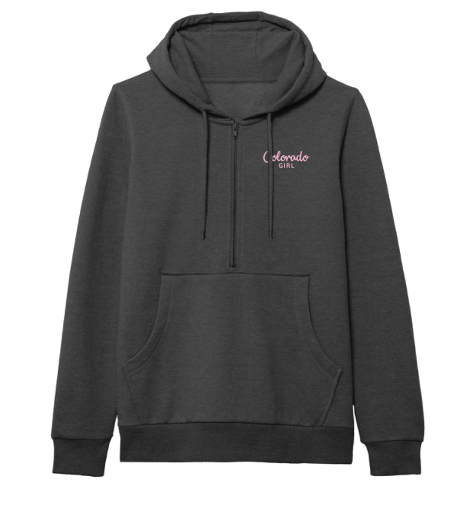 Colorado Girl Half Zip Hood