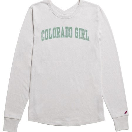 Colorado Girl Varsity Reverse V long Sleeve