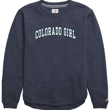 Colorado Girl Triblend Chenille Crew