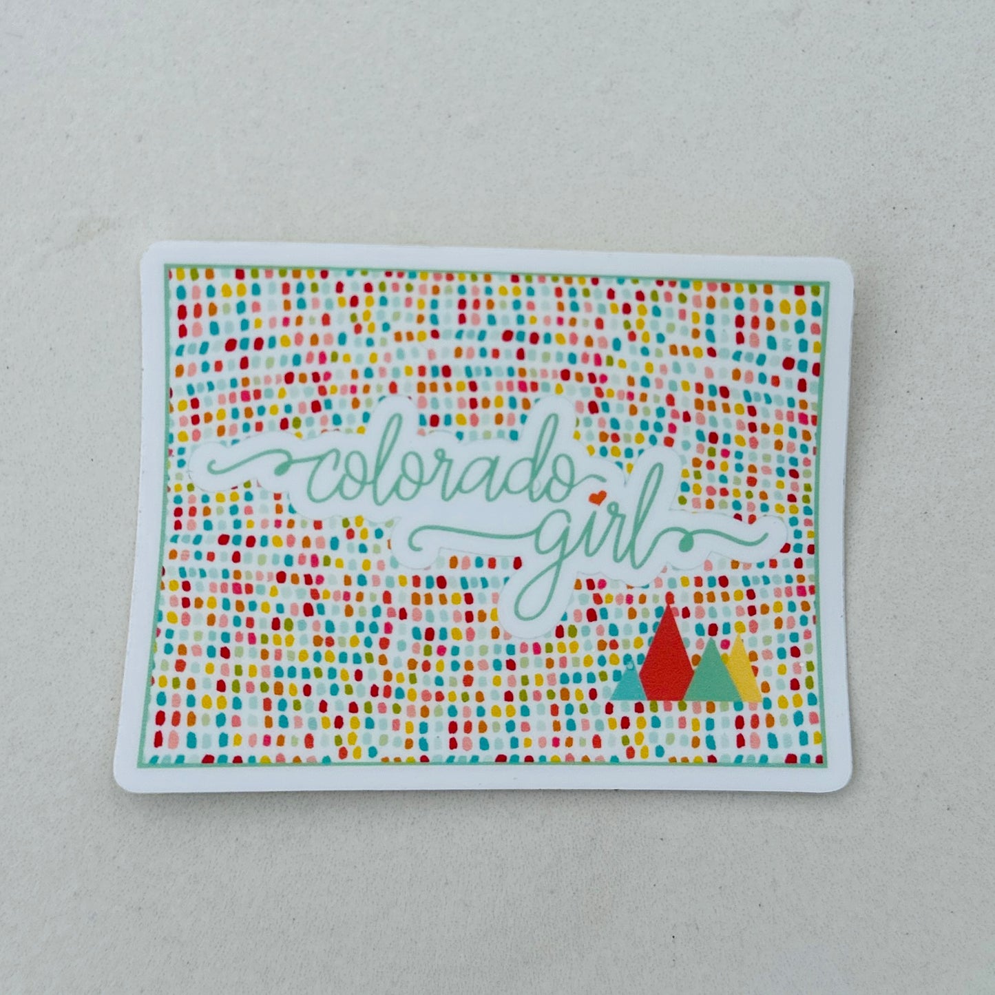 Colorado Girl State Sticker