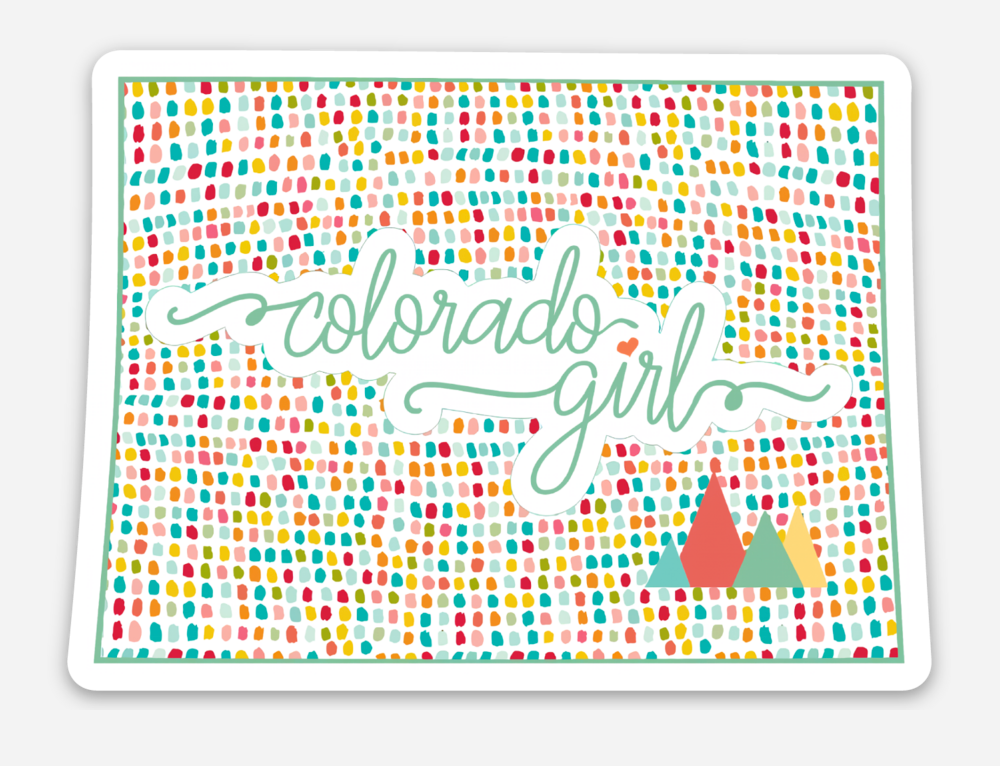 Colorado Girl State Sticker