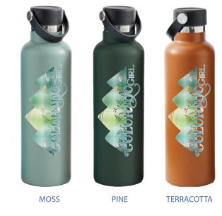 Among the Colorado Wildflowers Water Bottle