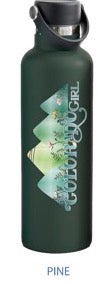 Among the Colorado Wildflowers Water Bottle