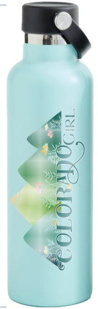 Among the Colorado Wildflowers Water Bottle