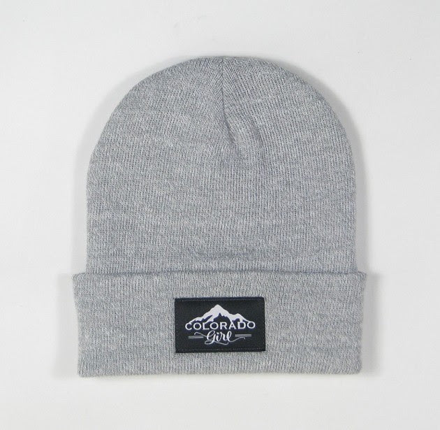 Rocky Mountain Colorado Girl Cuffed Beanie
