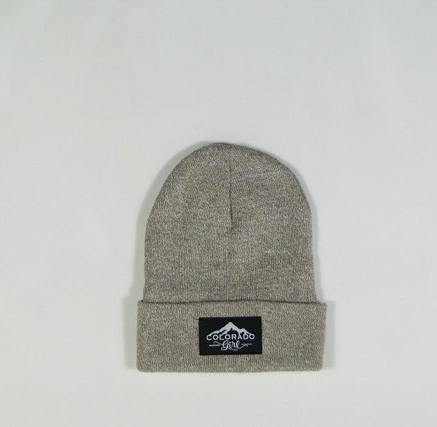 Rocky Mountain Colorado Girl Cuffed Beanie