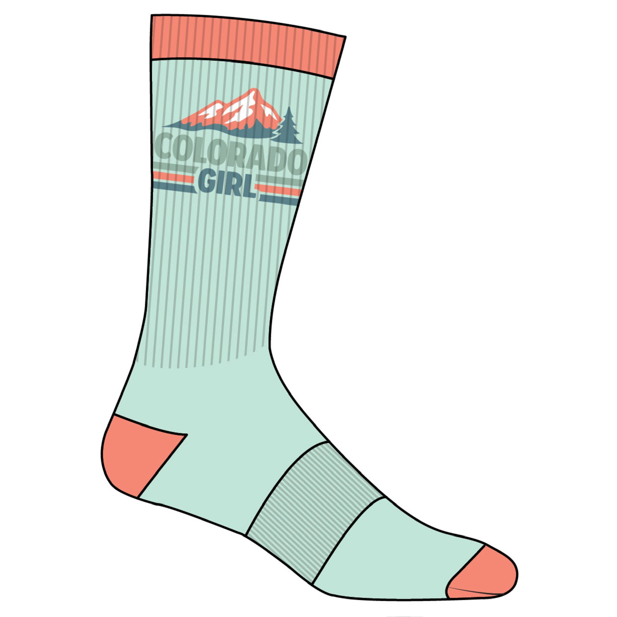 Colorado Girl Socks