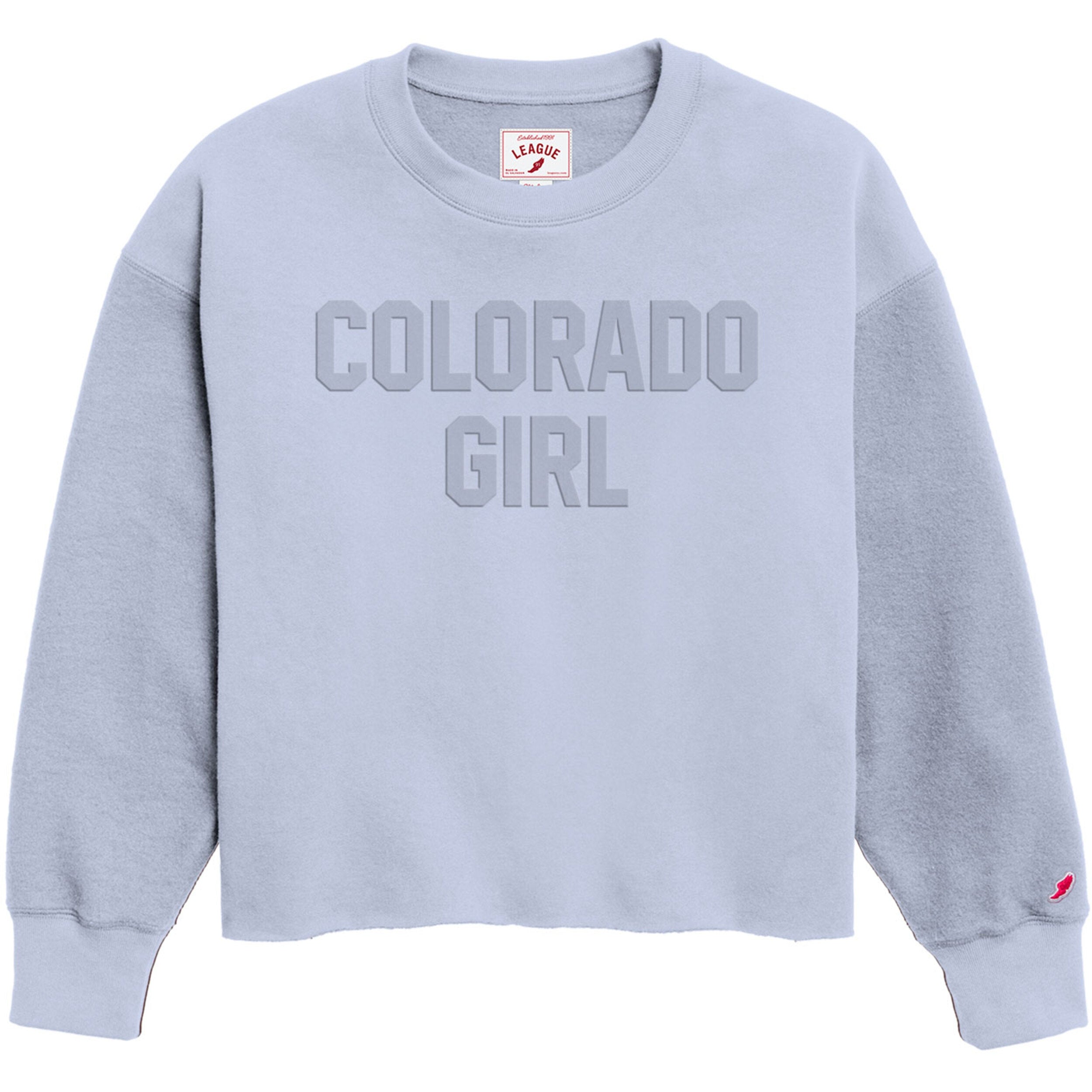 Colorado Girl Reverse Fleece Oversized Midline Crew