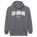 The Applique Colorado Girl Hood