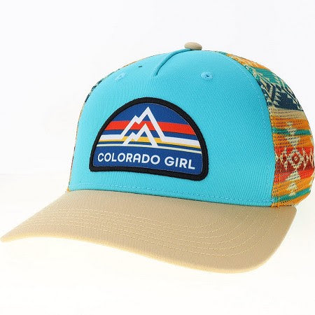 Patterned Mesh Trucker