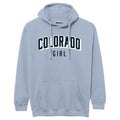 The Applique Colorado Girl Hood