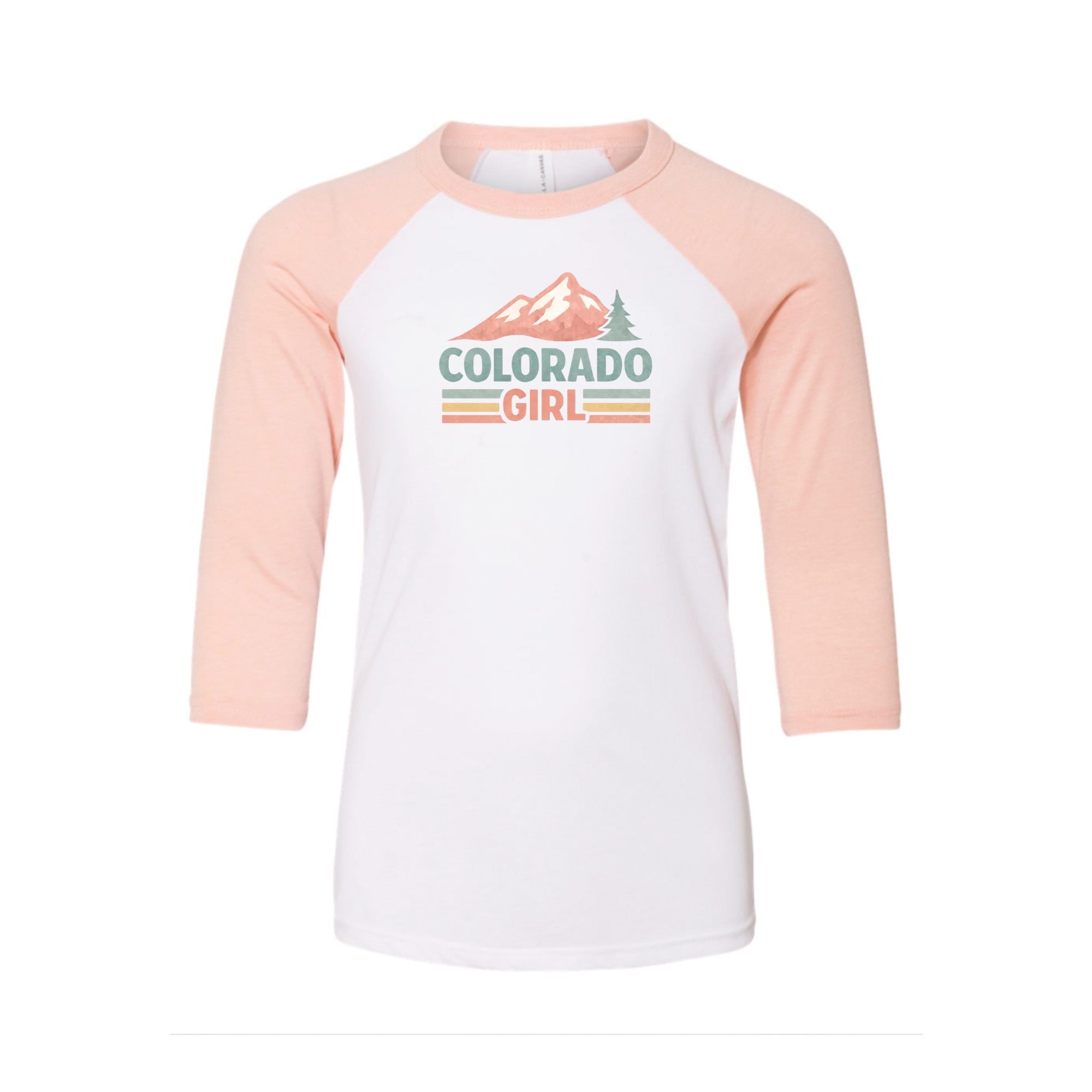 The Colorado Girl Youth Raglan