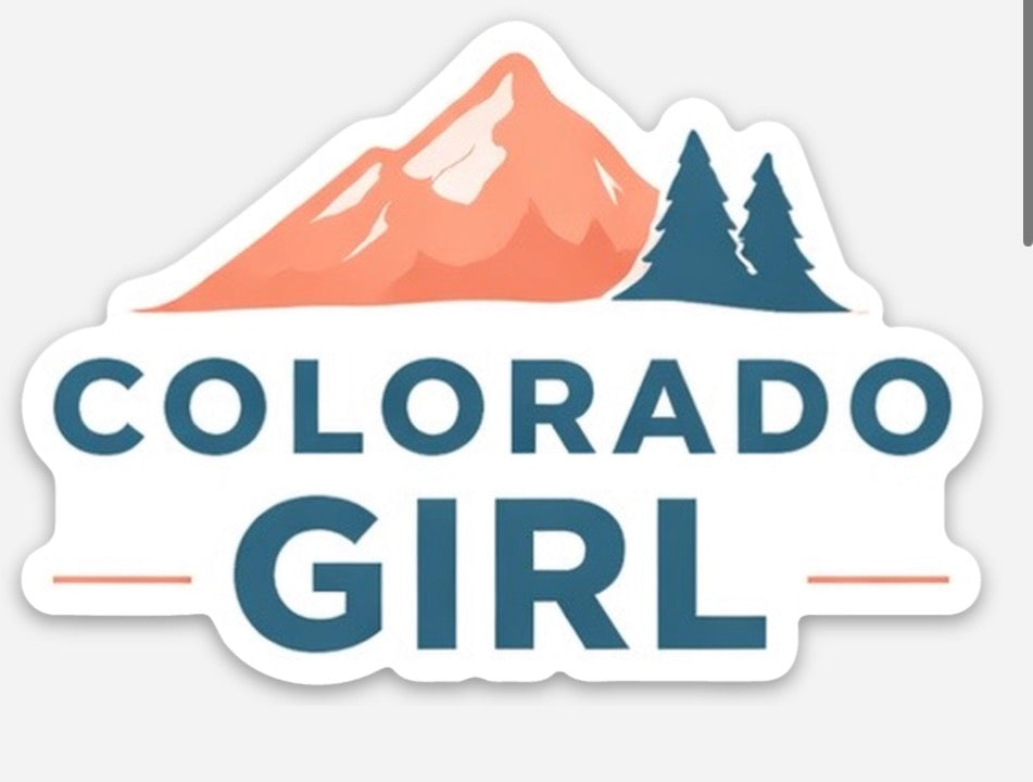 Colorado Girl Mountain Collection Stickers