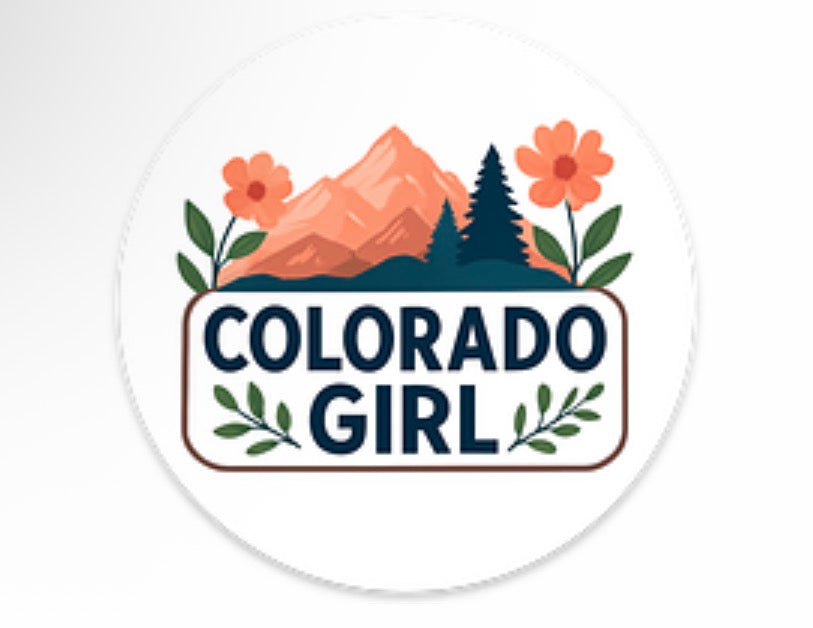 Colorado Girl Mountain Collection Stickers