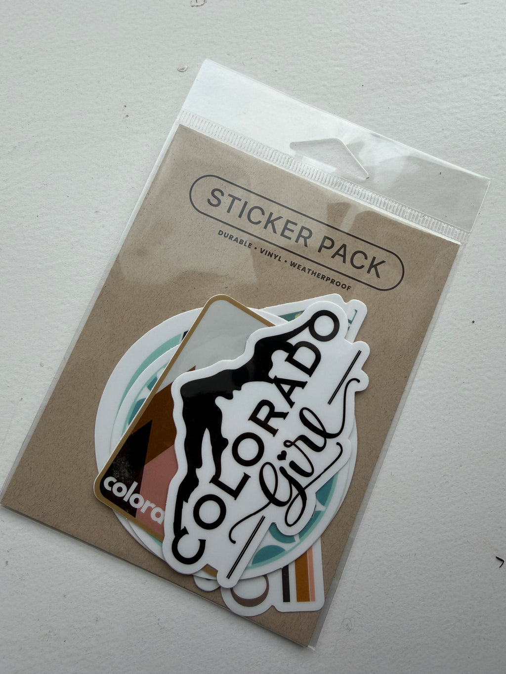 Colorado Girl Sticker pack