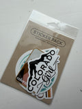 Colorado Girl Sticker pack
