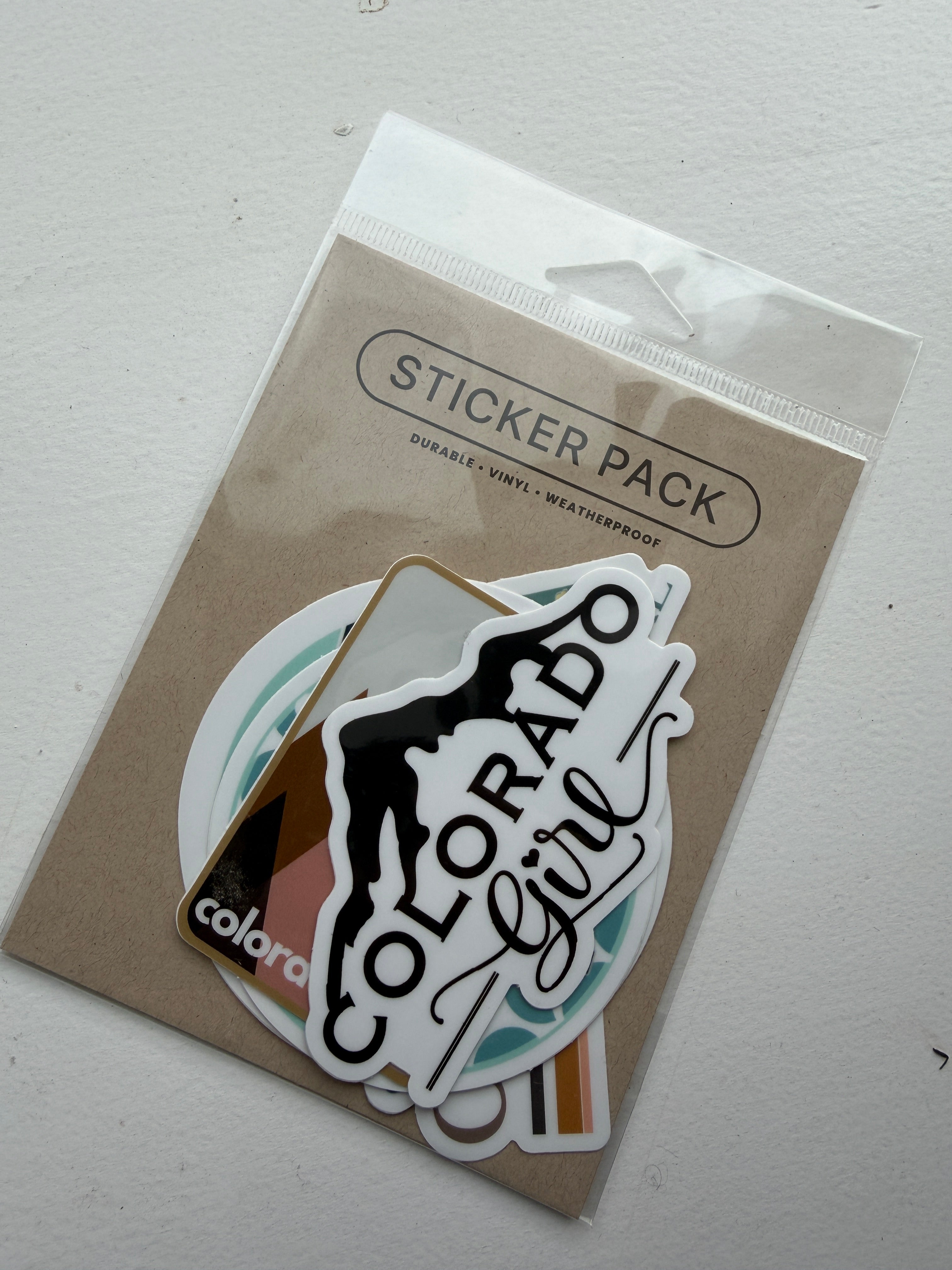 Colorado Girl Sticker pack
