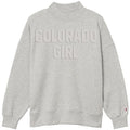 Colorado Girl Reverse Fleece Diana Mock
