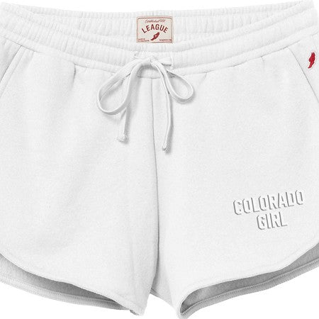 Colorado Girl Reverse Fleece Short