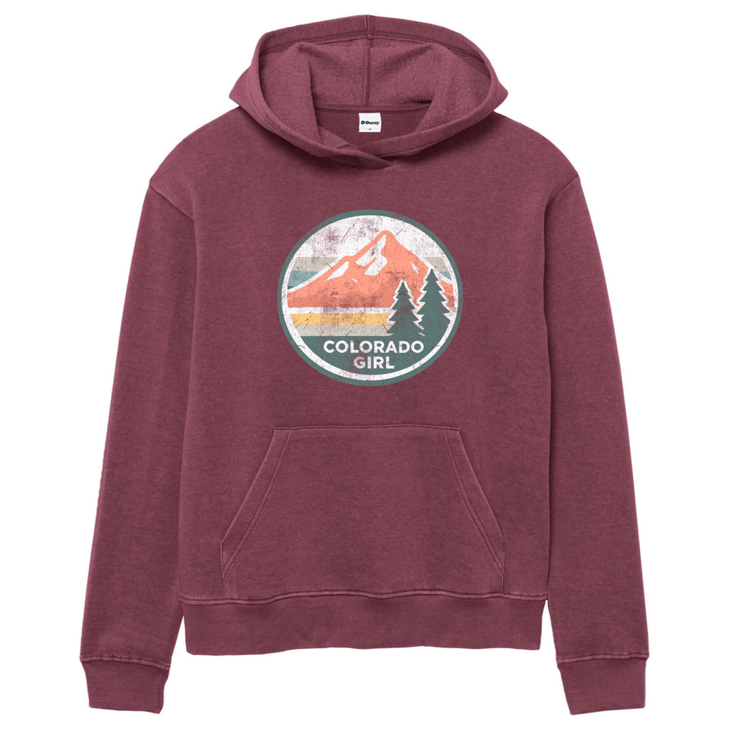 Colorado Girl Weathered Fleece Hoodie