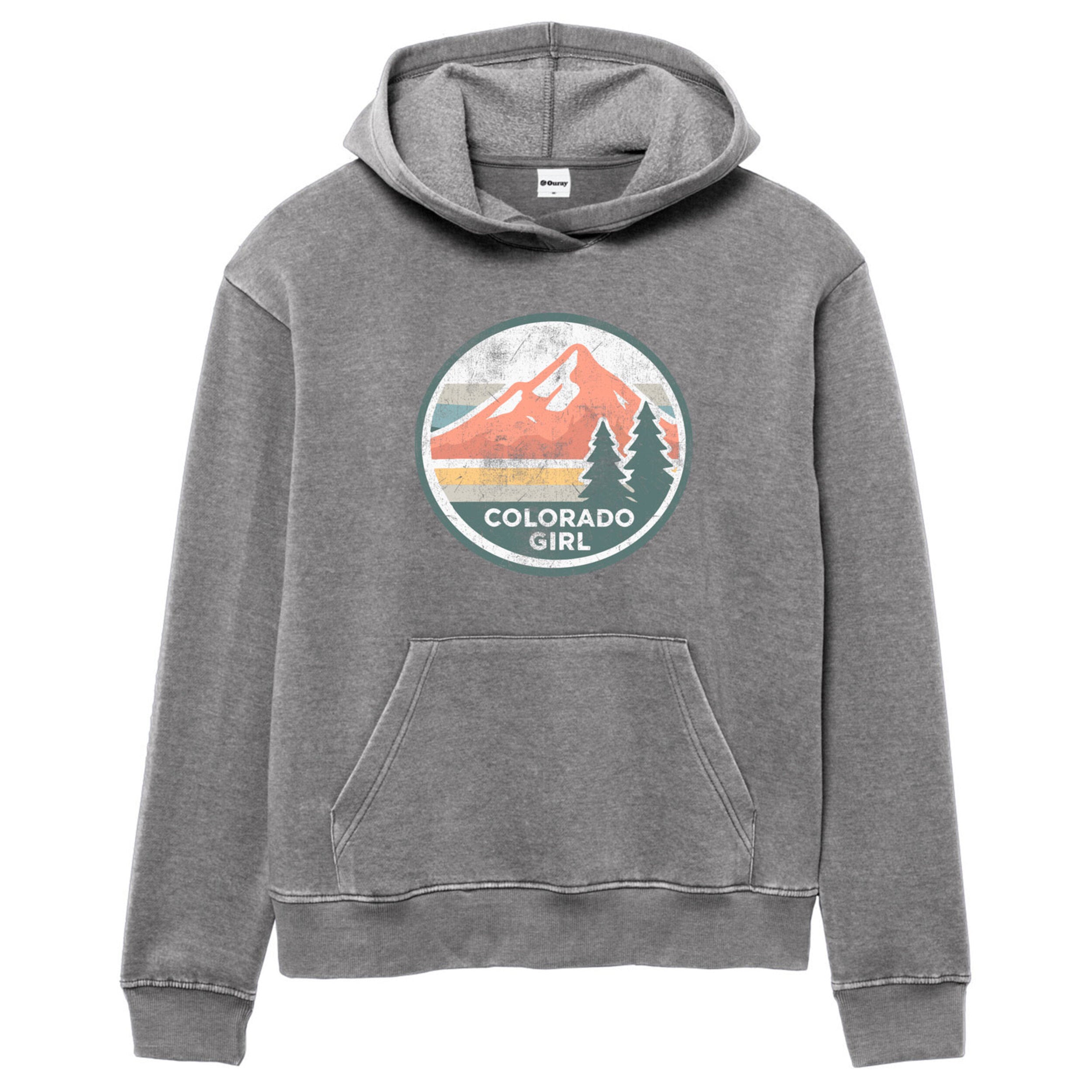 Colorado Girl Weathered Fleece Hoodie - PREORDER