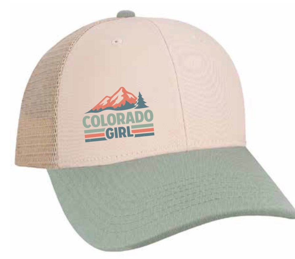 Pastel Two-Toned Trucker