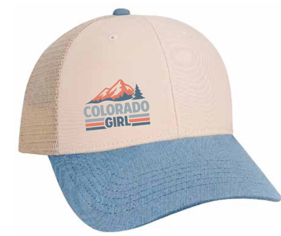 Pastel Two-Toned Trucker