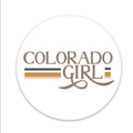 Colorado Girl Retro Sticker