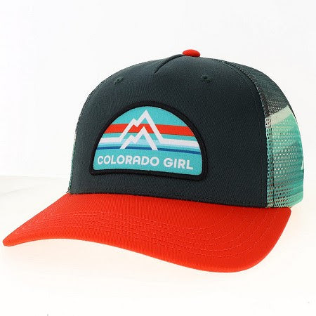 Patterned Mesh Trucker