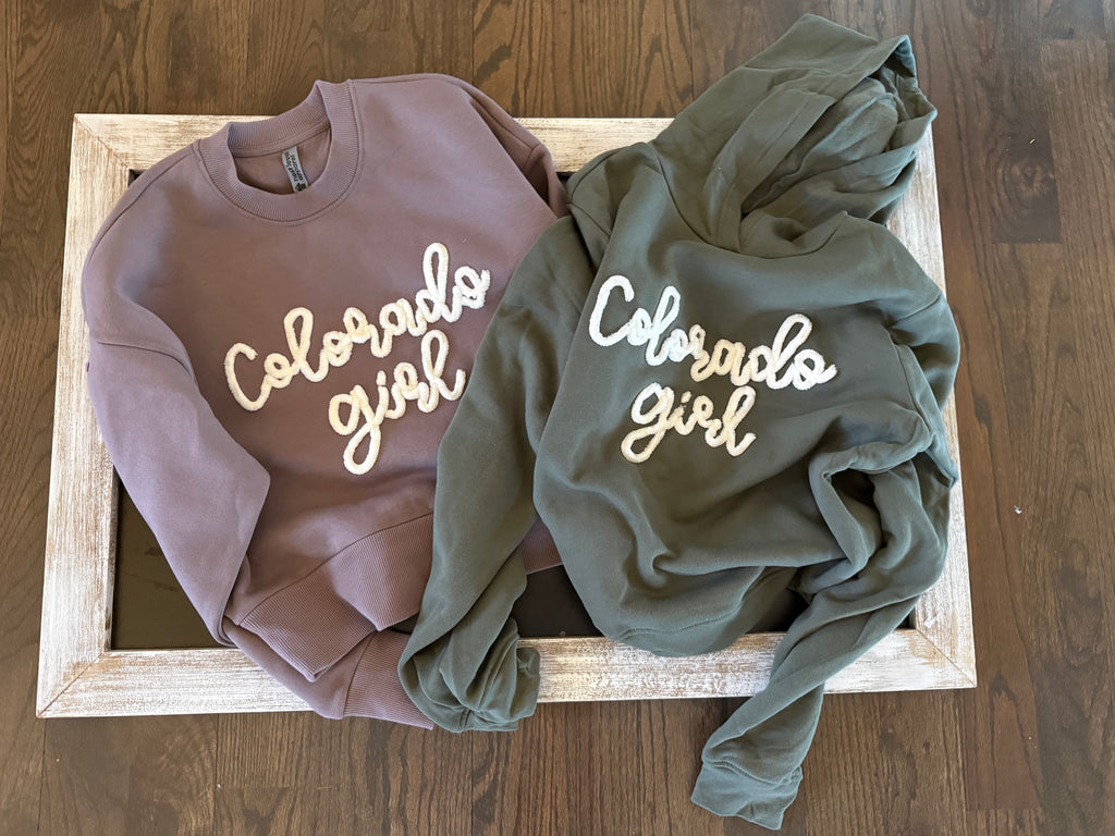 Chenille Embroidered CG Sweatshirt