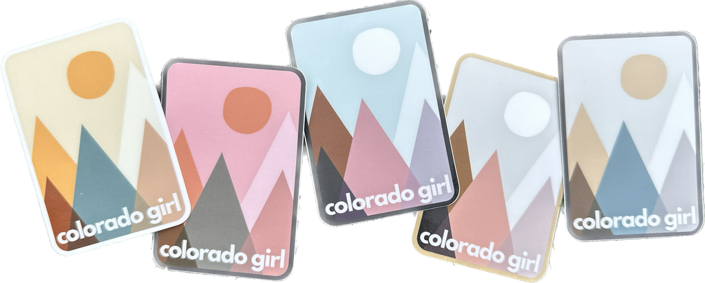 Colorado Girl Sticker pack