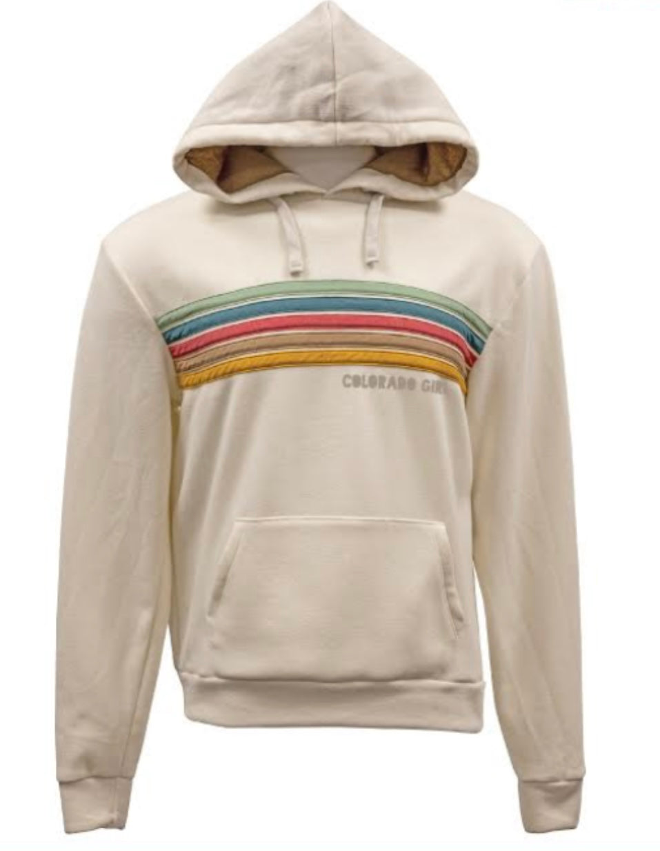 Colorado Girl Striped Hood