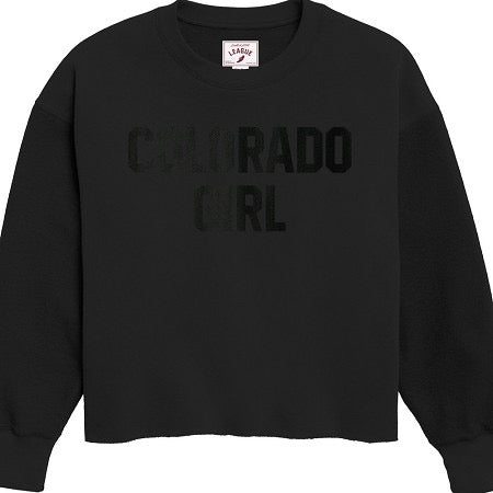 Colorado Girl Reverse Fleece Oversized Midline Crew