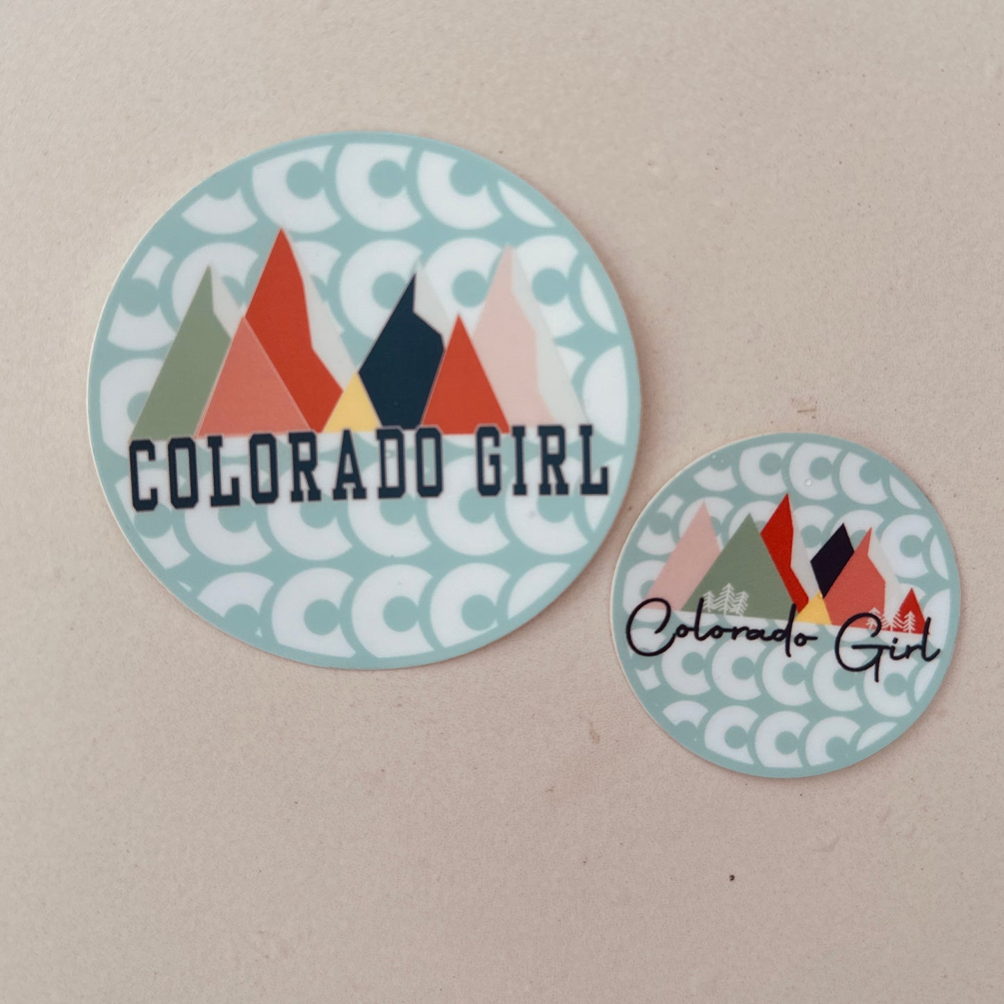 Colorado Girl Circle C Sticker