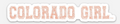 Colorado Girl Varsity Sticker