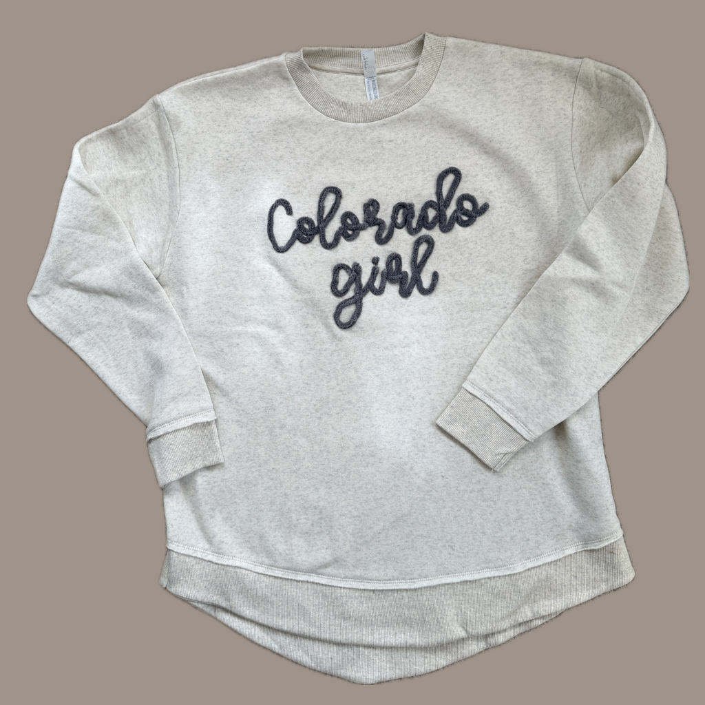 Chenille Embroidered CG Sweatshirt
