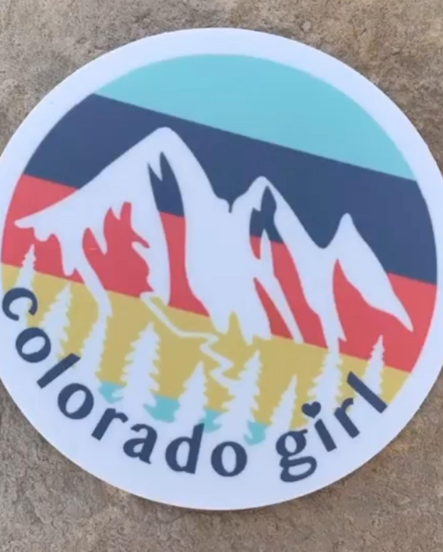 Colorado Girl Sticker pack