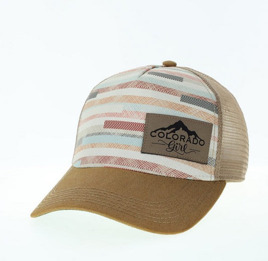 Leather Patch Trucker