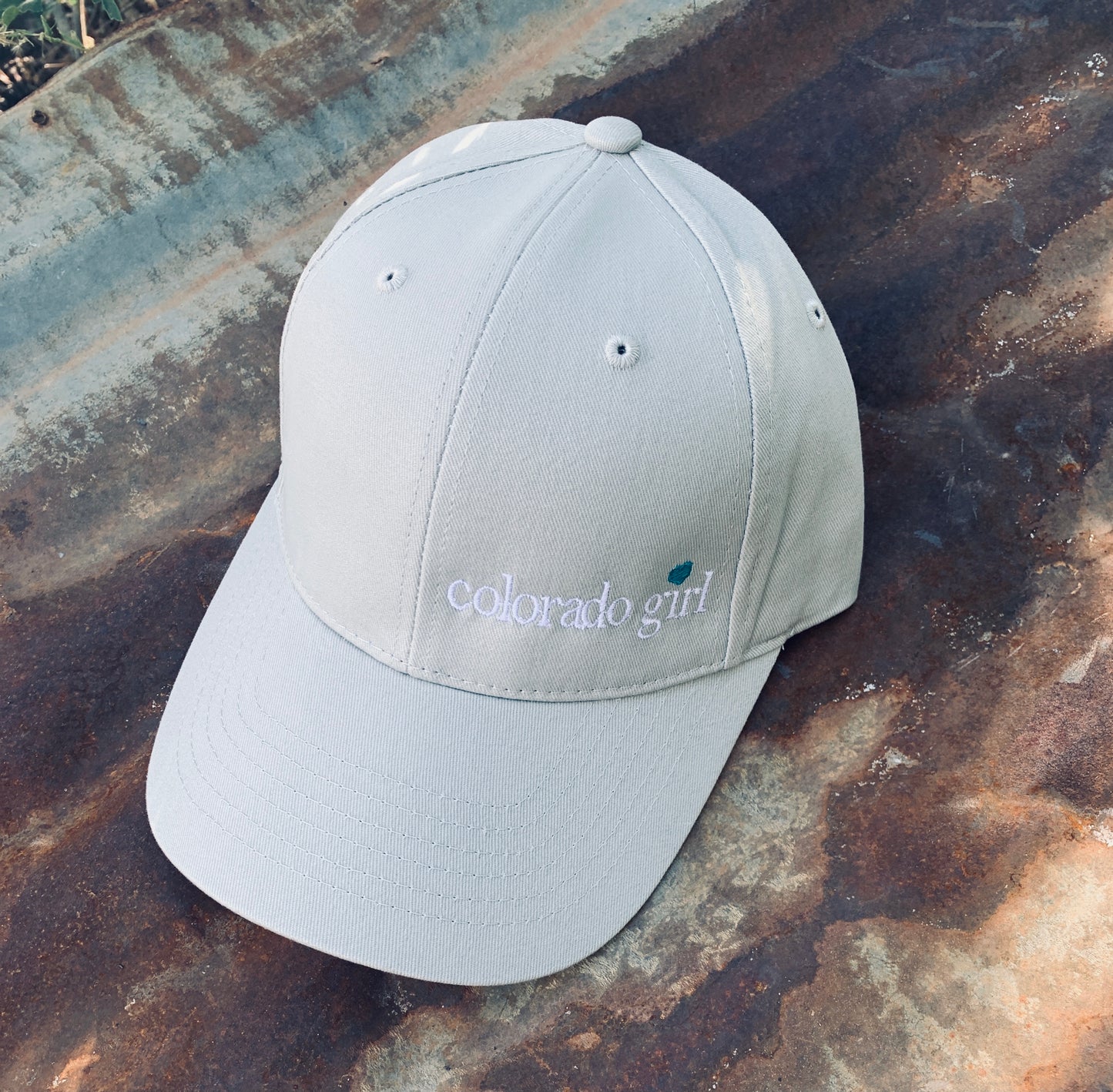 Embroidered Colorado Girl Trucker Hat