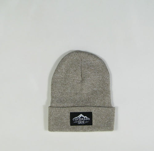 Rocky Mountain Colorado Girl Cuffed Beanie